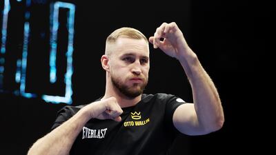 Otto Wallin has a pro record of 26 wins, one loss and one no contest. Getty