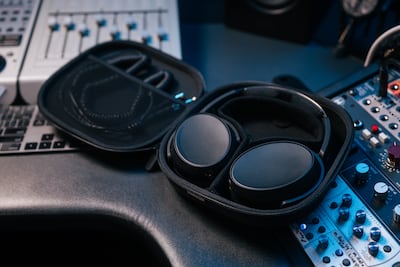 The Sennheiser HD 480 Pro headphones come with a protective case. Photo: Sennheiser