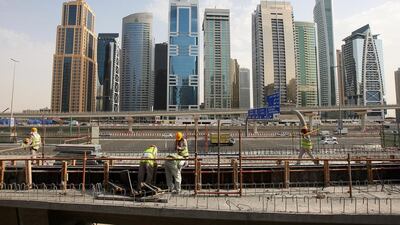 A developed infrastructure helped the UAE rise on the league table for competitiveness. Photo: Pawan Singh / The National