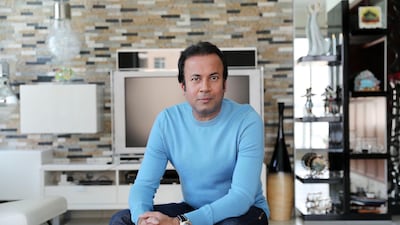Farhan Kapadia owns multiple, fully paid residential and commercial properties in Business Bay and Downtown Dubai. Photo: Pawan Singh / The National