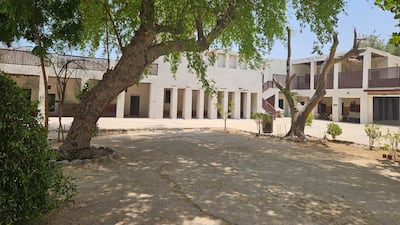 The fort's inner courtyard is one of the museum's stand-out features. Katy Gillett for The National