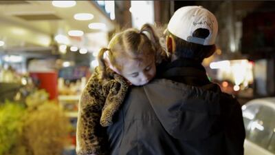 Syrian refugee Bashar is an injured street vendor. Courtesy Forward Film Productions / Muna Khalidi