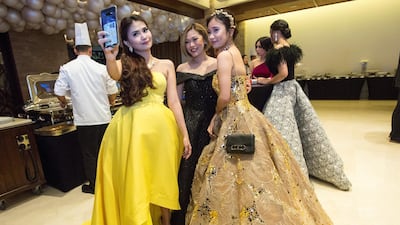 Guests at The Filipino Times Awards at Sofitel on the Palm Jumeirah, Dubai. Ruel Pableo / The National