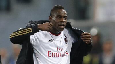 Mario Balotelli has 14 goals for AC Milan this season. Giampiero Sposito / Reuters