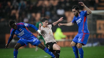Mahamadou Diawara, left, departed the France Under-19 squad over the rule to bar Muslim players from observing Ramadan while on international duty. AFP