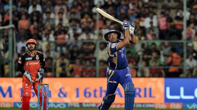 9. Kieron Pollard (Multan Sultans): The broad-shouldered Trinidadian has not stormed the PSL in the same way that he has some other leagues around the world, but some of his cameos have been sparkling. Last year, he muscled Karachi Kings through the final throes of the group by setting up a win off the last ball against Lahore Qalandars with 45 not out from 20 balls. Manjunath Kiran / AFP