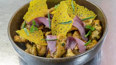 One of the eye-catching dishes carefully crafted under the watchful eye of Kim Kevin De Dood