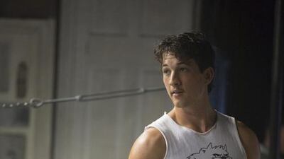 Miles Teller in Bleed For This. Open Road Films via AP Photo