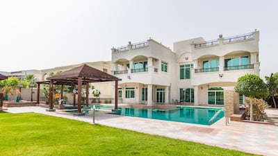 A square foot in Emirates Hills costs 243 per cent more to buy than the median asking price in Jumeirah Village Circle, according to Propertyfinder. Courtesy: Luxhabitat