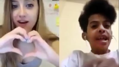 The goofy videos featuring Christina Crockett and Abu Sin got six million views on the livestream site YouNow.