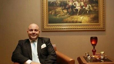 “My personal dream is to run an international hotel company one day,” says Bugra Berberoglu. Sammy Dallal / The National