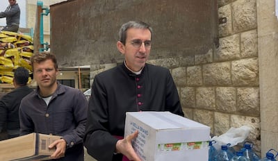 L'Oeuvre d'Orient director Monsignor Hugues de Woillemont said Pope Leo's visit to Notre-Dame's chapel, which is dedicated to eastern Christians, will be a significant moment. Photo: L'Oeuvre d’Orient