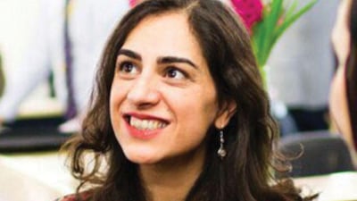 Iranian Aras Amiri has permanent residency in the UK. Family photo