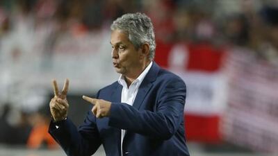 Reinaldo Rueda has a contract with Atletico Nacional and will have to renege if he has to take up the UAE manager’s job. Gabriel Rossi / Getty Images