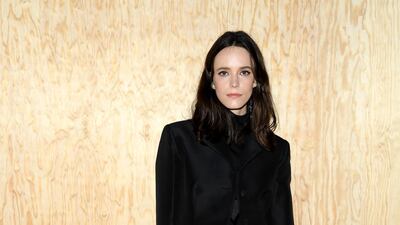 Stacy Martin attends the Louis Vuitton show as part of Paris Fashion Week on October 1, 2019. Getty Images