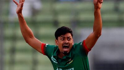 Bangladesh's Taijul Islam finished with figures of 3-54 off his 10 overs. Reuters
