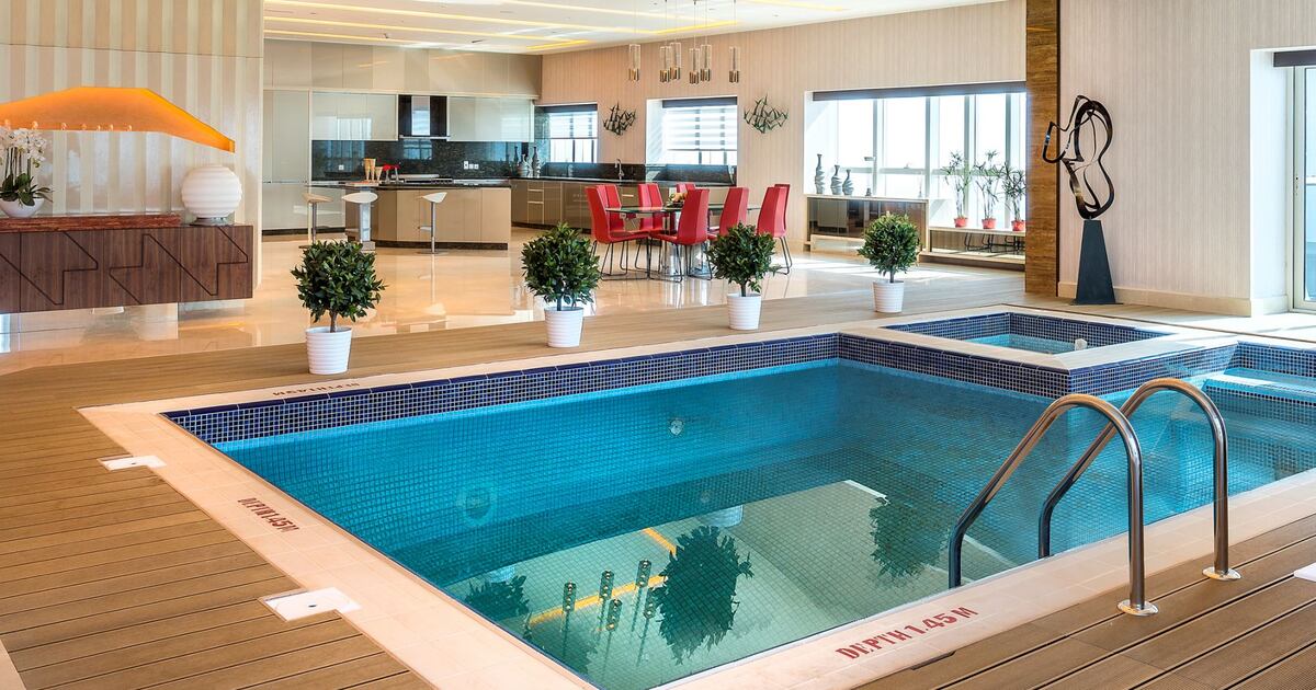 Property of the week: Dubai Marina penthouse with a swimming pool in ...