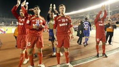 Adelaide reached the 2008 Champions League final.