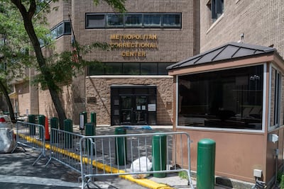 The Metropolitan Correctional Facility, where Jeffrey Epstein was found dead in his jail cell. Getty Images