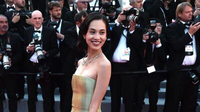 Kiko Mizuhara at the premiere of the film 'Les Miserables' at the Cannes Film Festival May 15. Getty Images