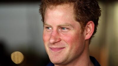 Prince Harry attends the Sentebale Polo Cup presented by Royal Salute World Polo at Ghantoot Polo Club on November 20, 2014 in Abu Dhabi, United Arab Emirates. Chris Jackson/Getty Images for Royal Salute