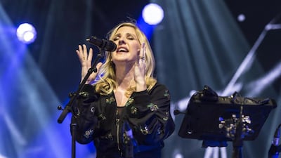 Ellie Goulding performs during Dubai Music Week 2015 at Dubai World Trade Centre. Cedric Ribeiro / Getty Images