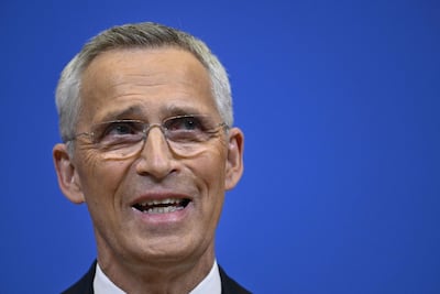 Nato Secretary General Jens Stoltenberg said Friday's summit would send a 'clear message' to Russia. AFP
