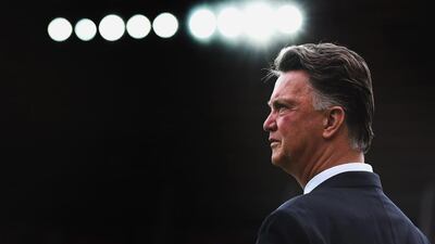 Louis van Gaal has two draws and a loss from his first three matches in charge of Manchester United. Laurence Griffiths / Getty Images
