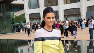 Kendall Jenner attends the Longchamp show during New York Fashion Week on September 7, 2019. AP