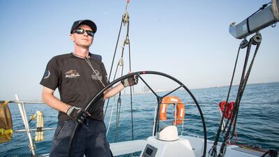Butti Al Muhairi, an Emirati crew member for the Abu Dhabi Ocean Racing Team, sailed his first dhow in 1991. Over the years, he has raced them with great success before graduating to yacht racing. “Of course, the people of this country have been racing on the sea for centuries,” he said. “But this is something different. It’s a very exciting sport that is now capturing the imaginations of people all over the world, and we’re seeing more and more Emiratis getting involved. It will take time, obviously, a bit like it has been with motor racing, but young people here are starting to embrace sailing and that has to be a good thing.”