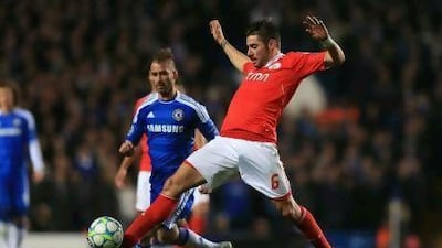 Manchester City acquired Javi Garcia, the Benfica midfielder, before the close of the transfer window. Clive Rose / Getty Images