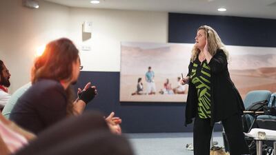 Zakaia Cvitanovich. Mona Al Marzooqi / The National