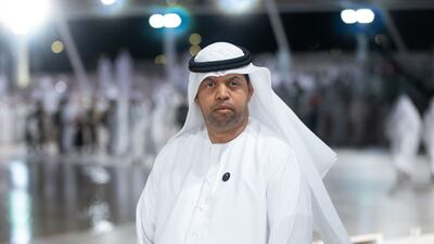 Ali Salem Ali Alkaabi on Commemoration Day at Wahat Al Karama in Abu Dhabi