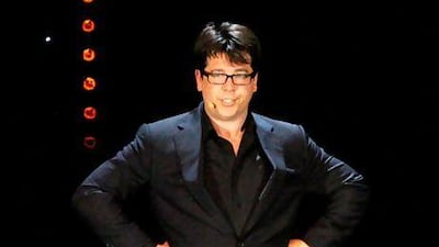 The British comedian Michael McIntyre performs in Dubai. Courtesy Done Events