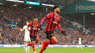 Philip Billing put Bournemouth 2-1 ahead. PA