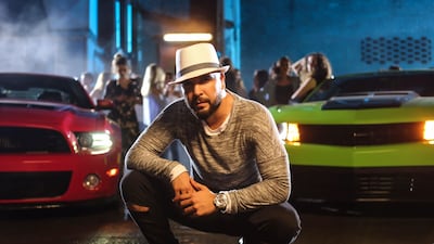 Douzi recently released an Arabic version of the hit song Radio from the film Tubelight. Courtesy Kader Douzi