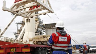 Last year, Technip reported a 14 per cent increase in revenue to €12.2 billion. Simon Dawson / Bloomberg