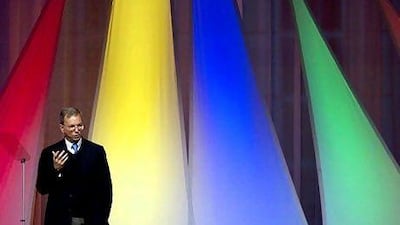 Eric Schmidt is the chairman of Google, which is the subject of an investigation by the US federal trade commission. Jerry Lampen / EPA