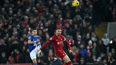 Jordan Henderson – 7. Liverpool's midfield looked more organised with the return of their skipper, who kept things simple and helped initiate the press at the right times. AFP