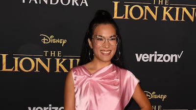 Ali Wong arrives for the world premiere of Disney's 'The Lion King' at the Dolby Theatre on July 9, 2019. AFP