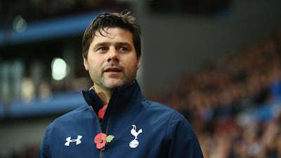 Tottenham Hotspur manager Mauricio Pochettino has his side eighth in the Premier League table, with 14 points from 10 matches. Richard Heathcote / Getty Images