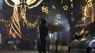 Security is beefed up at Christian sites in and around Damascus ahead of Christmas. AFP