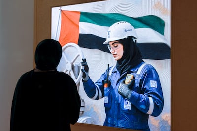 Adnoc is stepping up efforts to increase female participation in the energy sector.
Victor Besa / The National