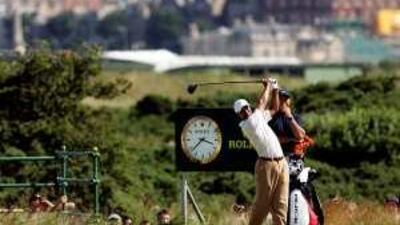 Phillips was given the chance to go on a guided tour of the hallowed terrain of St Andrews.