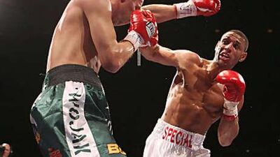 Kell Brook claimed the WBO Intercontinental title from Poland's Krzysztof Bienias in March.