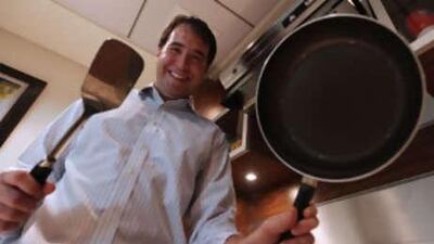 Bill Fordyce says since he has been alone in Dubai he has been eating just crackers and cheese for dinner.