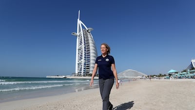 Ms Lang-Lenton carries out ecology monitoring around Burj Al Arab and other hotels across the world