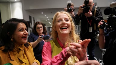 In her victory speech, Green Party candidate Hannah Spencer criticised "politicians and divisive figures" who "scapegoat" others. Reuters