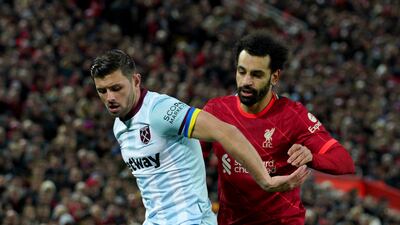 Aaron Cresswell - 6. The 32-year-old let Salah escape for an early chance but improved as the game went on. He was restricted in his forward forays. PA