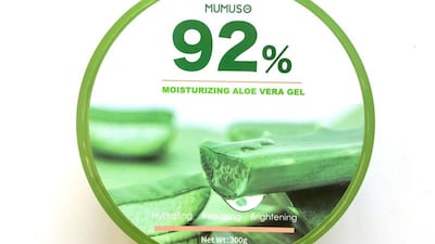Moisturising Aloe Vera Gel, Dh10, Mumuso
